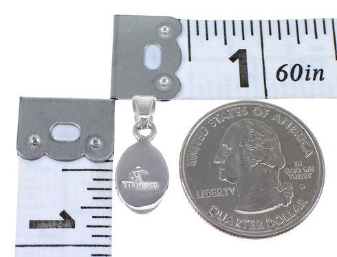 Silver Multicolor Southwest Pendant YX70730