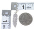 Feather Sterling Silver And Multicolor Inlay Southwest Pendant YX67855