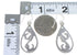 Southwestern Lapis And Authentic Sterling Silver Hook Dangle Earrings YX68497