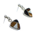 Silver Multicolor Southwestern Post Dangle Earrings YX70848