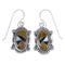 Multicolor Sterling Silver Southwest Hook Dangle Earrings YX70903