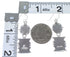 Southwestern Silver Multicolor Hook Dangle Earrings YX70910
