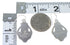 Southwest Sterling Silver And Turquoise Jewelry Hook Dangle Earrings YX68665