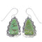 Sterling Silver Turquoise Southwest Hook Dangle Earrings YX78978