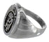 American Indian Calvin Peterson Kokopelli Water Wave Sterling Silver Ring Size 10-3/4 RX115522