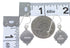 Silver Multicolor Southwestern Hook Dangle Earrings YX71087