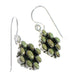 Authentic Sterling Silver Turquoise Southwestern Hook Dangle Earrings QX69297