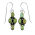 Turquoise Southwest Sterling Silver Hook Dangle Earrings QX69306