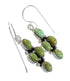 Turquoise Southwest Sterling Silver Hook Dangle Earrings QX69306