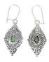 Authentic Sterling Silver Southwestern Turquoise Hook Dangle Reversible Earrings QX69381