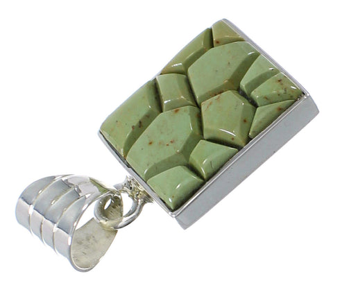Turquoise Sterling Silver Southwest Pendant YX73885