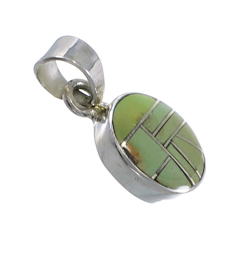 Turquoise Genuine Sterling Silver Pendant AX78713