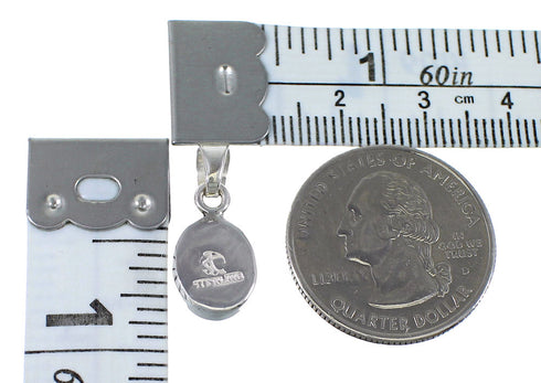 Turquoise Genuine Sterling Silver Pendant AX78713