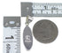 Silver Southwestern Turquoise Slide Pendant AX79036
