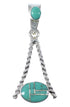 Southwest Turquoise Sterling Silver Pendant AX79189