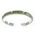 Turquoise Inlay Sterling Silver Southwestern Link Bracelet AX77935