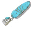 Turquoise Silver Southwestern Pendant YX75415