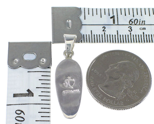 Turquoise Silver Southwestern Pendant YX75415