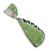 Southwestern Turquoise Sterling Silver Pendant QX77115