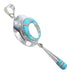 Turquoise Opal Southwest Sterling Silver Pendant AX76488