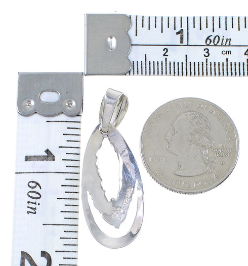 Genuine Sterling Silver Turquoise And Opal Pendant UX75667