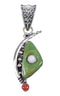 Multicolor Sterling Silver Southwestern Pendant YX75574