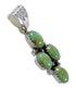 Turquoise Southwest Silver Pendant YX75714