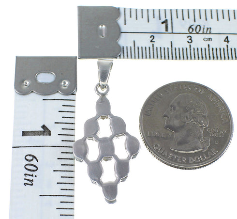 Turquoise Southwest Sterling Silver Pendant YX75718