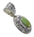 Southwestern Silver And Turquoise Pendant YX77360