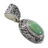 Southwest Sterling Silver And Turquoise Pendant YX77362