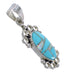 Silver Turquoise Opal Pendant YX76585