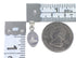 Silver Turquoise And Opal Pendant YX75969