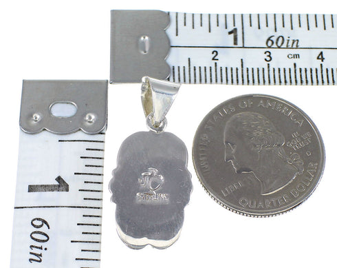 Opal Turquoise Silver Southwestern Pendant YX76010