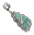 Authentic Sterling Silver Turquoise And Opal Southwest Pendant YX76051