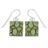 Southwestern Turquoise Genuine Sterling Silver Hook Dangle Earrings QX76648