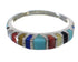 Silver Multicolor Southwest Jewelry Ring Size 5-3/4 YX76301
