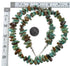 Turquoise Sterling Silver Navajo Indian Bead Necklace YX76741