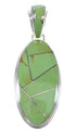 Silver Turquoise Southwest Pendant YX77244