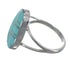 Turquoise Genuine Sterling Silver Jewelry Ring Size 6-3/4 AX85886