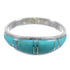 Turquoise Silver Jewelry Ring Size 5-3/4 AX86231