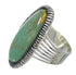 Southwestern Authentic Sterling Silver Turquoise Jewelry Ring Size 6-1/2 QX85559