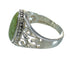 Silver And Turquoise Southwestern Ring Size 4-3/4 YX83888