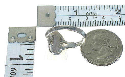 Turquoise And Authentic Sterling Silver Southwest Ring Size 7 YX83955