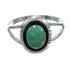 Southwestern Turquoise And Sterling Silver Ring Size 8-1/2 YX83976