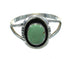 Southwestern Turquoise And Genuine Sterling Silver Ring Size 7-1/2 YX83981
