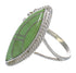 Genuine Sterling Silver And Turquoise Southwestern Ring Size 8-1/2 YX85668