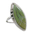 Turquoise Silver Southwestern Ring Size 8-1/4 YX85680