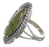 Turquoise And Authentic Sterling Silver Southwest Ring Size 4-3/4 YX86466