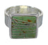 Southwestern Genuine Sterling Silver And Turquoise Ring Size 5-1/2 YX86556