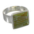 Turquoise Southwest Sterling Silver Ring Size 7-1/2 YX86566